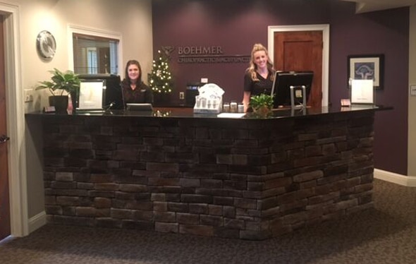 kombu-chiropractor-office-building-outside Chiropractic Columbia MO Front Desk