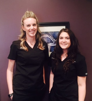 Chiropractic Columbia MO Allison and Bayliegh Chiropractic Assistants
