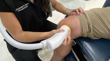Chiropractor Columbia MO Softwave Treatment Knee